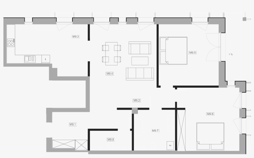 Mieszkanie M9, transparent png #7424835