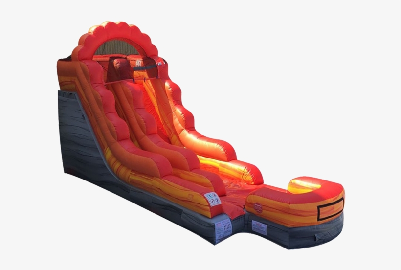 16' Volcano Rush Slide, transparent png #7426349