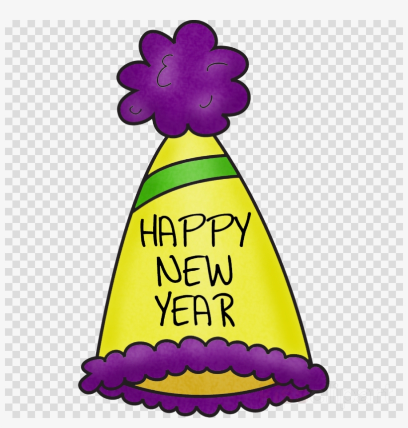 New Year Hat Clip Art Clipart New Year's Eve New Year's, transparent png #7426530