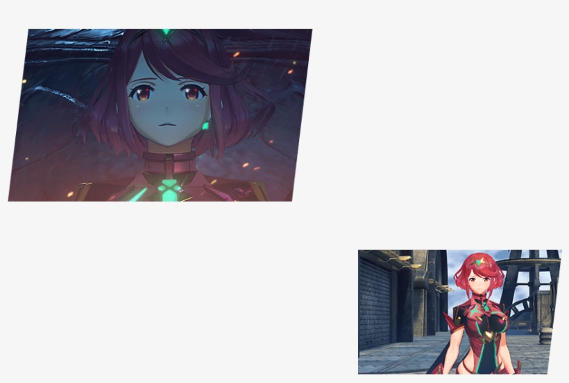 Rex's Partner And A Blade Who Commands The Power Of, transparent png #7426968