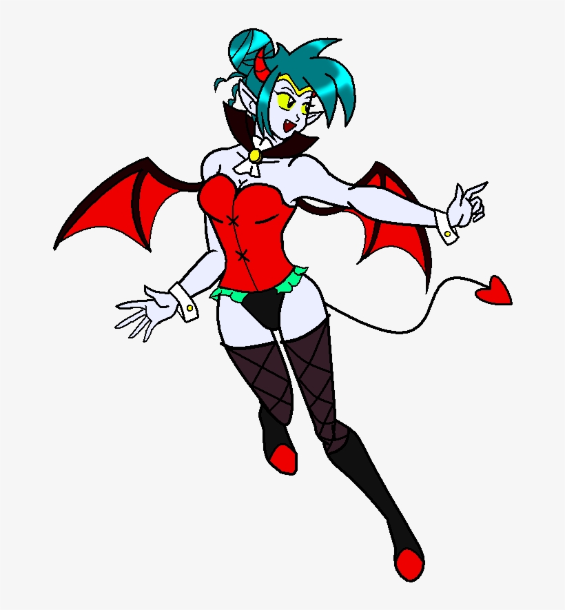 Succubus Shantae, transparent png #7427440