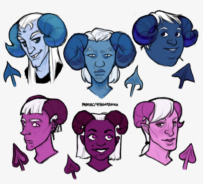 More Examples Of Demon Genotypes From By Webcomic @4thgatehigh, transparent png #7427802