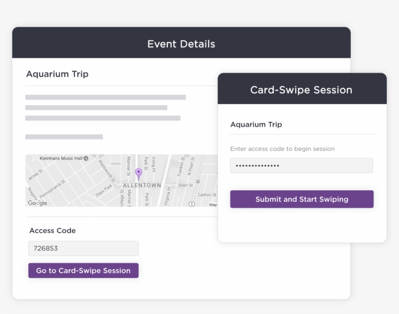 Event Leaders Can Easily Launch The Swipe In Process, transparent png #7428593