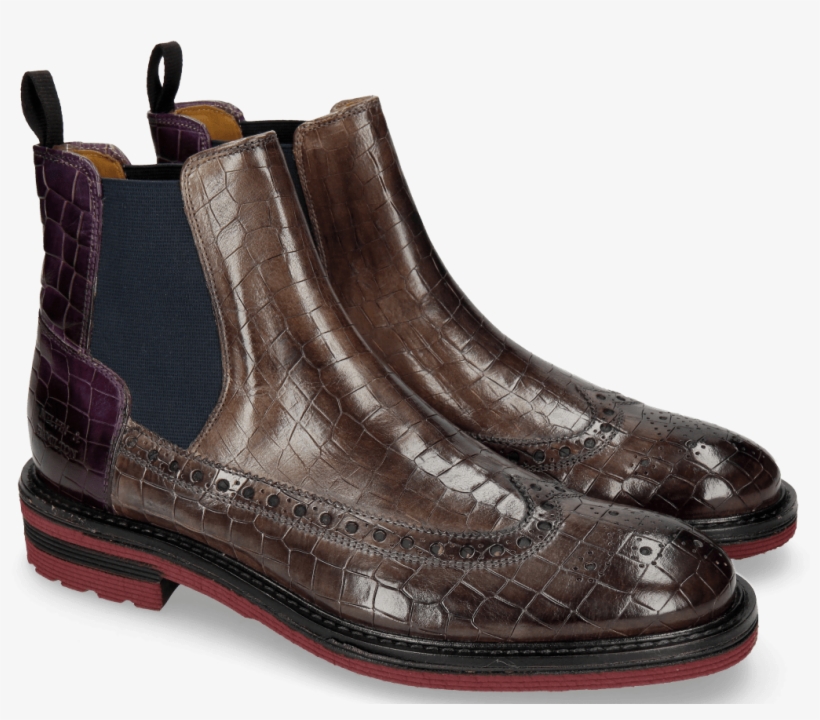 Ankle Boots Trevor 9 Crock Stone Viola, transparent png #7429416