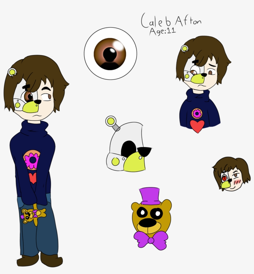 Say Hi To Caleb Afton, Youngest Of The Three Aftons,, transparent png #7429461