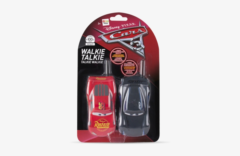 Cars 3 Walkie Talkie Mcqueen & Jackson, transparent png #7430615