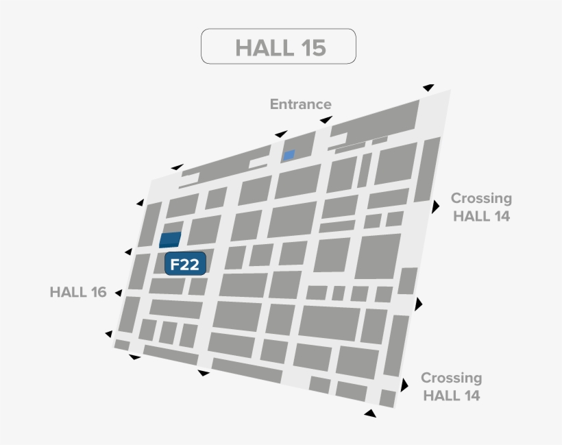 Hall 15 Stand F22, transparent png #7431422