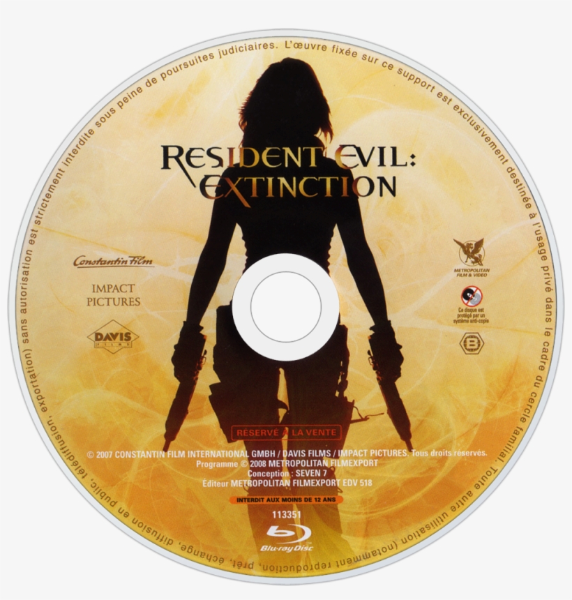 Extinction Bluray Disc Image, transparent png #7431468