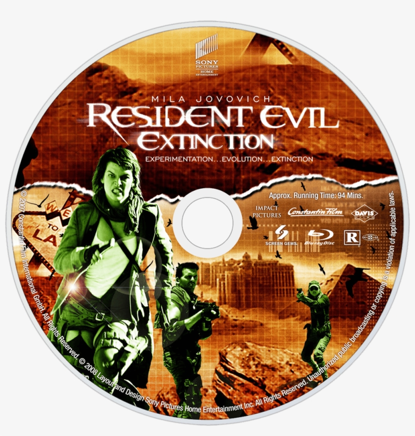 Extinction Bluray Disc Image, transparent png #7431772