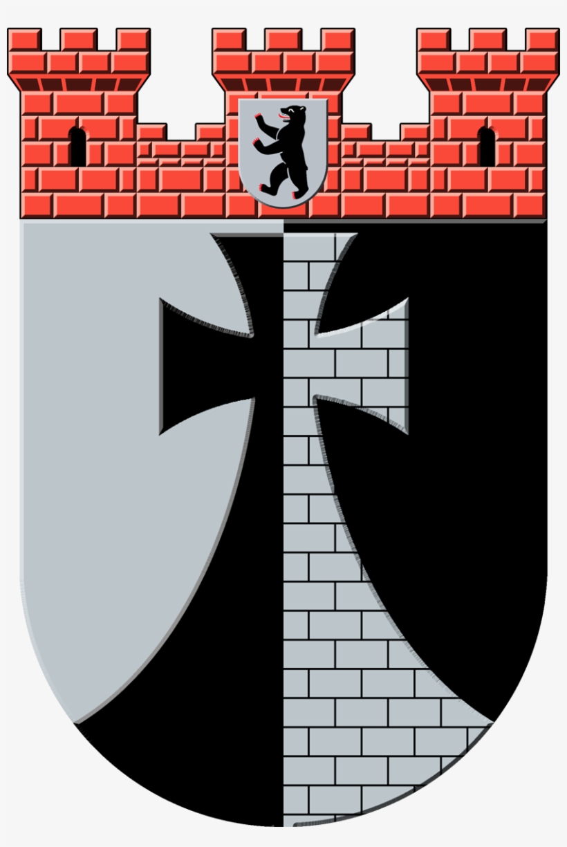 Coat Of Arms De-be Kreuzberg 1956, transparent png #7433594