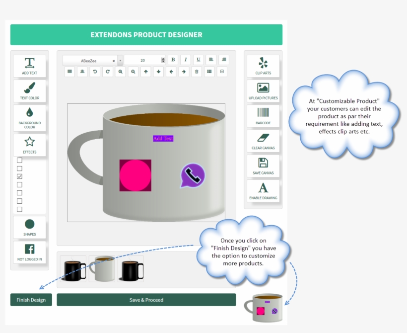 1 Woocomemrce Product Designer Plugin, transparent png #7434092