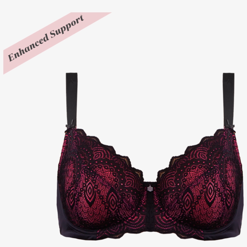 Support Radiate Bra Black Azalea Brad04 2071black/azalea, transparent png #7435387