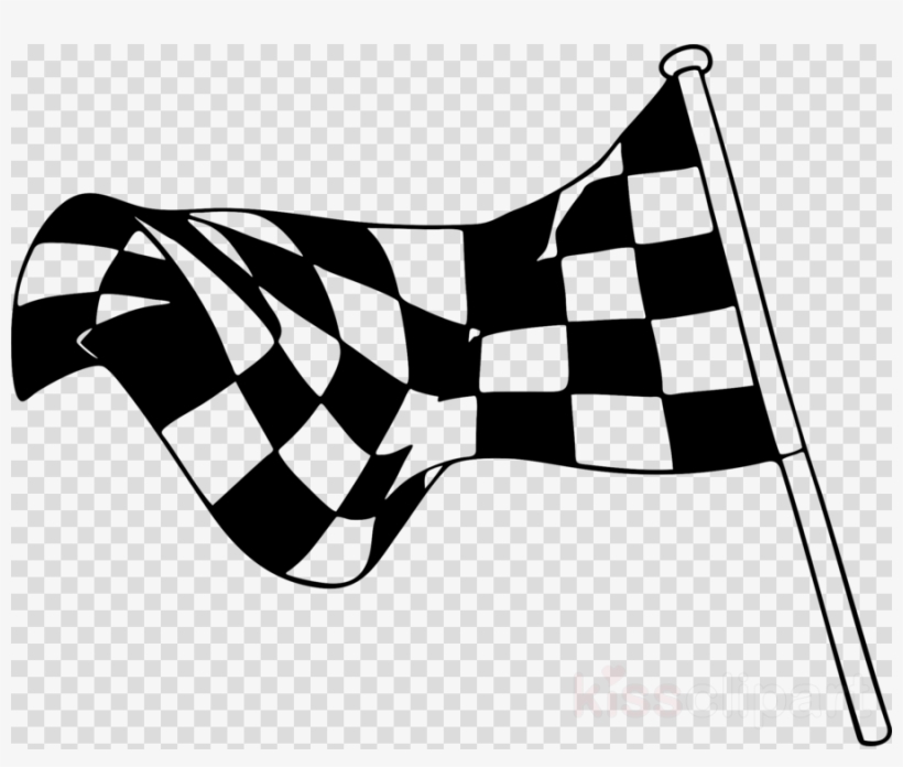 Checkered Flag Transparent Clipart Racing Flags Clip, transparent png #7436686