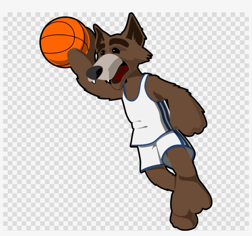 Basketball-wolf Karte Clipart Nc State Wolfpack Women's, transparent png #7437967