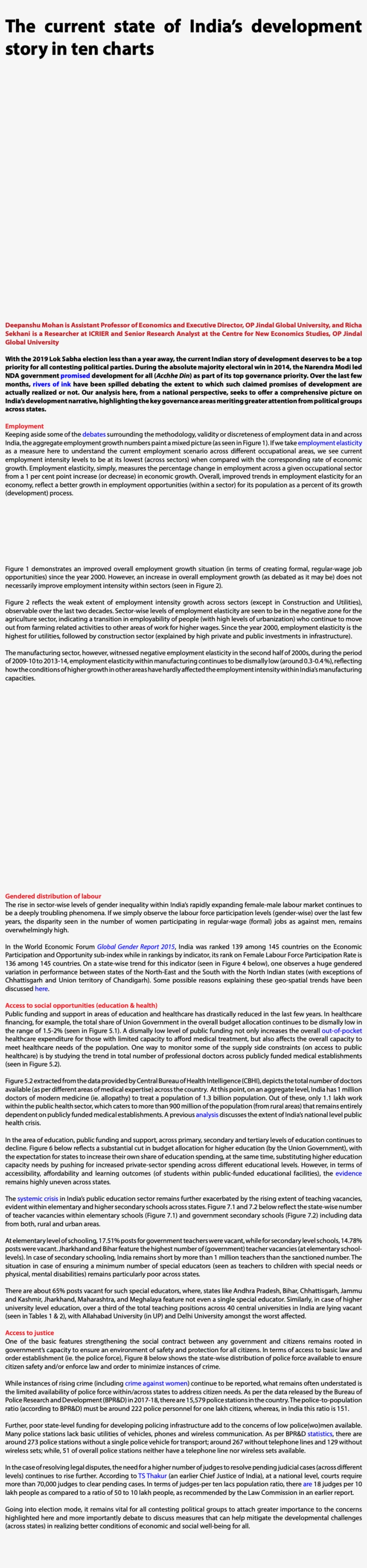 The Current State Of India's Development Story In Ten, transparent png #7439380