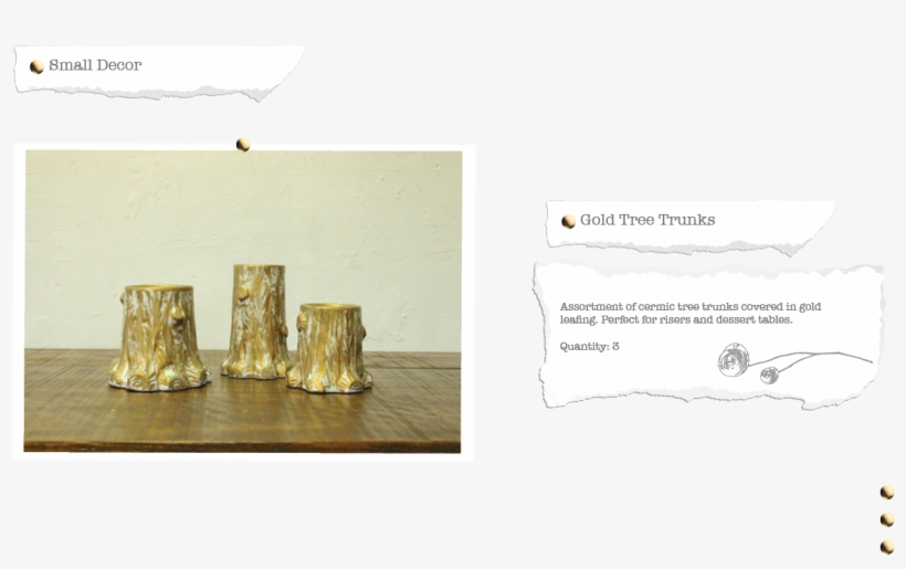 Gold Tree Trunks, transparent png #7440235