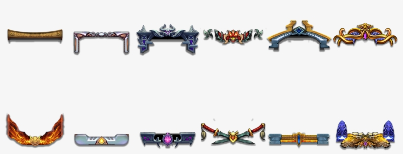 Empty Modernized Champion Loading Frames, transparent png #7440290