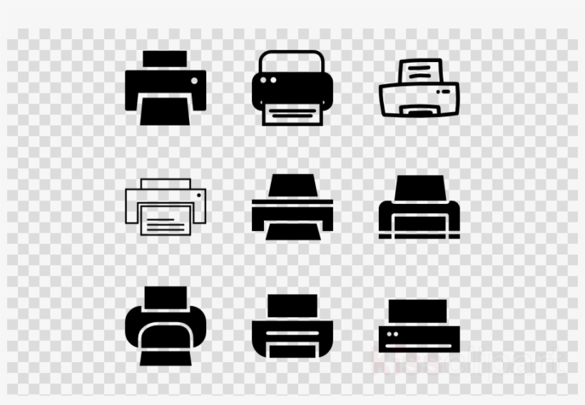 Printer Small Icon Clipart Computer Icons Printing, transparent png #7441720