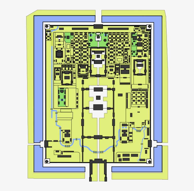 Forbidden City Map Wp 0, transparent png #7442753