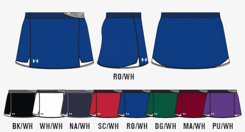 Under Armour Quickstick Custom Womens Lacrosse Kilt, transparent png #7444834