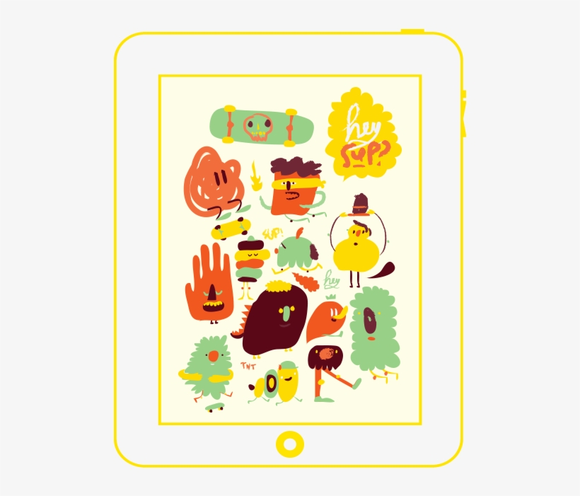 Skate Friends By Bosque, transparent png #7444878