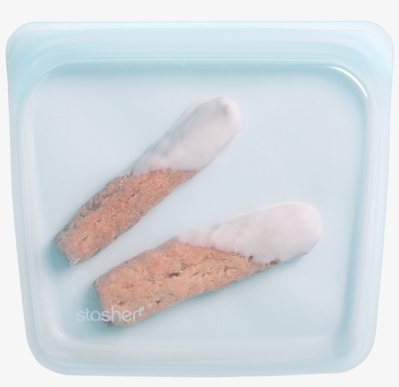 Reusable Silicone Sandwich Bag, transparent png #7447211