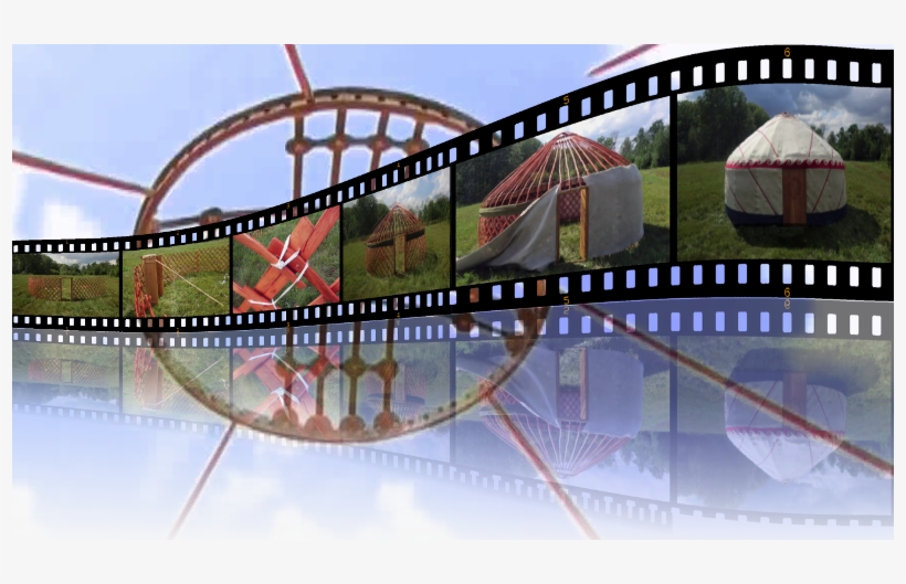 Video About Building A Yurt, transparent png #7448696