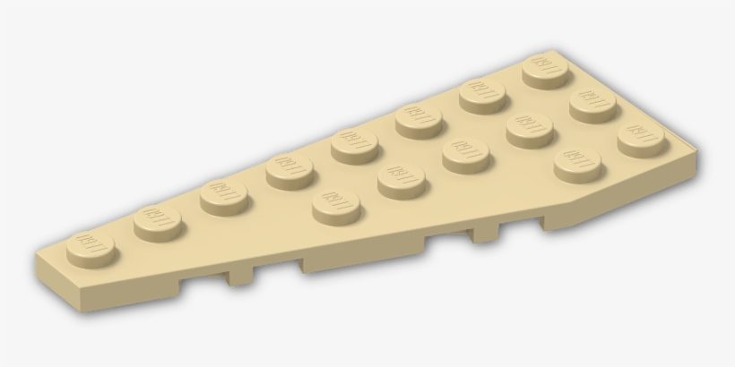 Wing 3 X 8 Left, transparent png #7449284