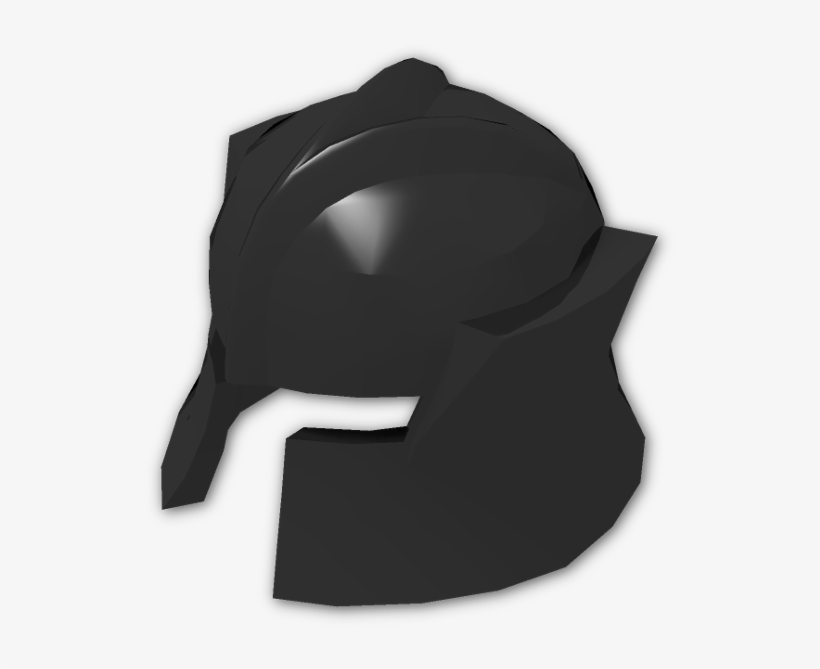 Minifig Helmet Castle With Angled Cheek Protection, transparent png #7449417