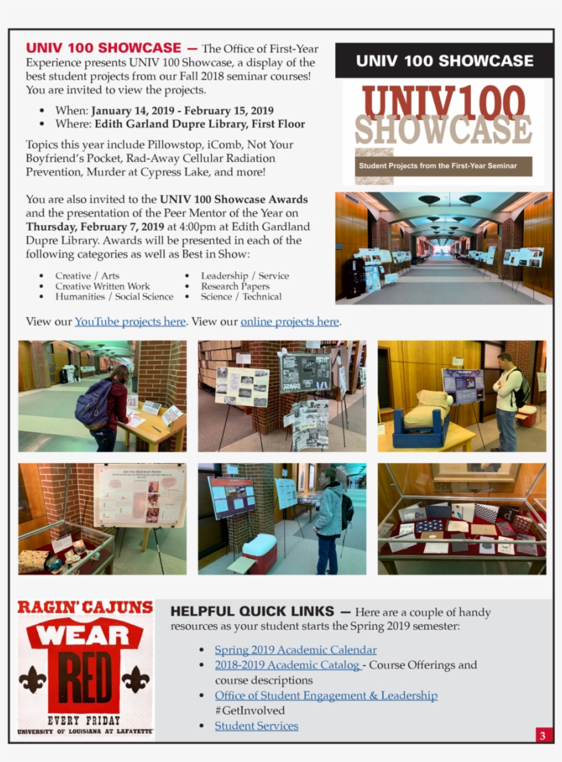 Univ 100 Showcase The Office Of First-year Experience, transparent png #7449634