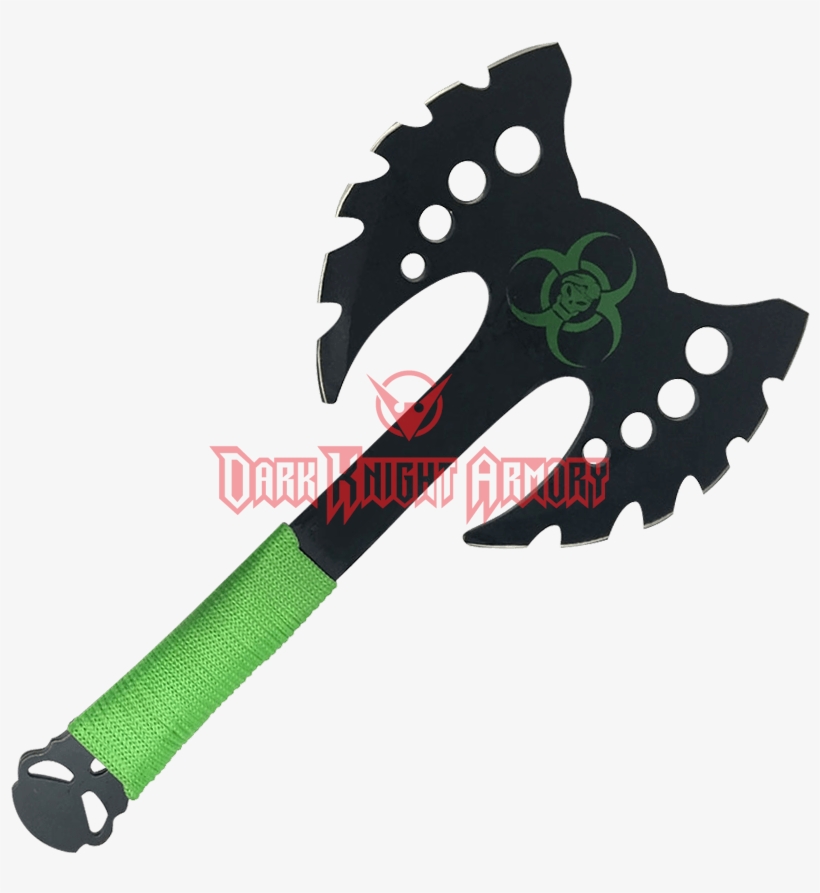 Sinister Double Edge Zombie Slayer Axe, transparent png #7449760