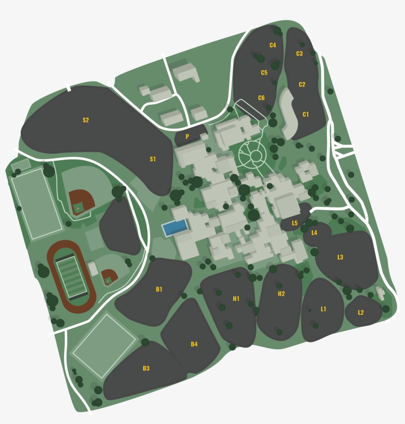 Stockton Campus Map & Directions, transparent png #7450129