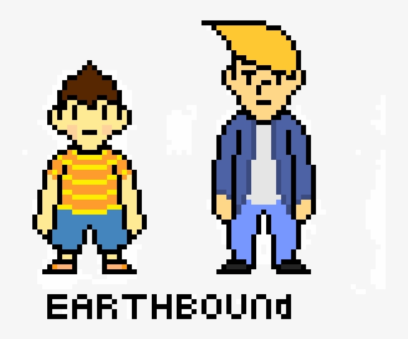 Earthbound Fan Characters Free Transparent Png Download Pngkey