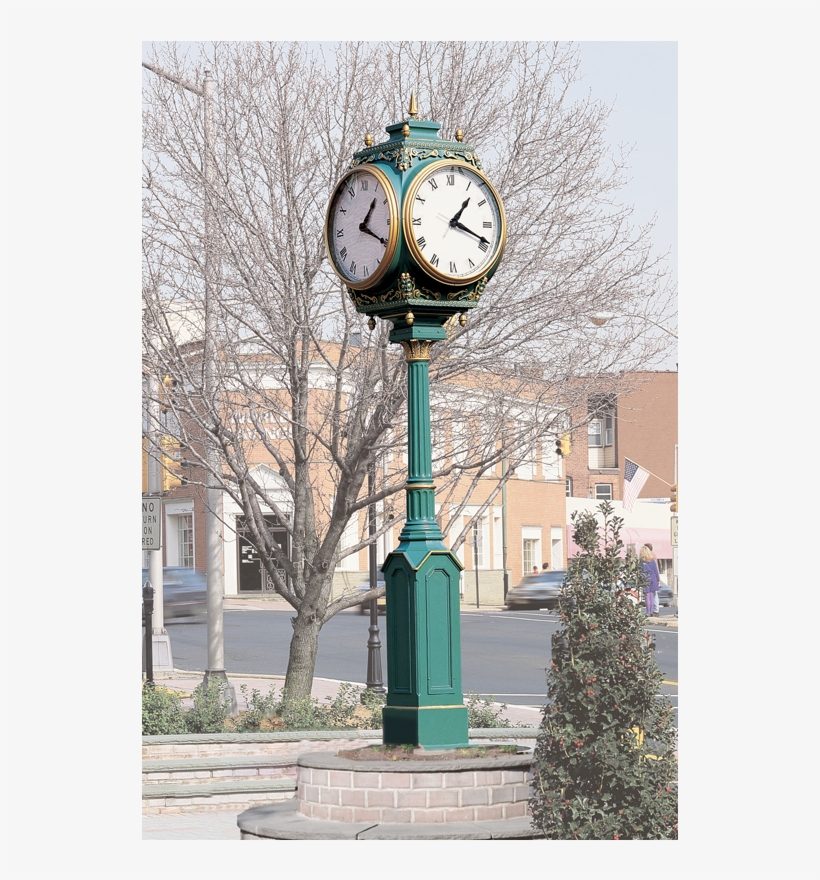 4 Dial Street Clock, transparent png #7451489