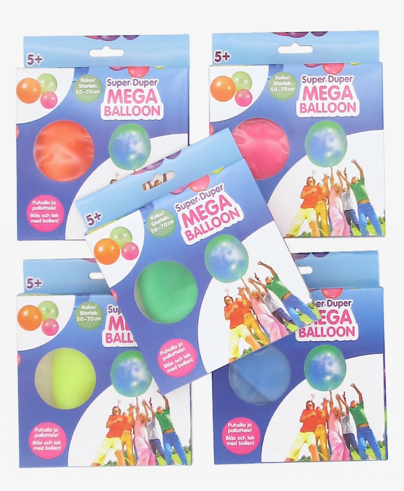 Super Duper Mega Ballong 40 Cm, transparent png #7453610