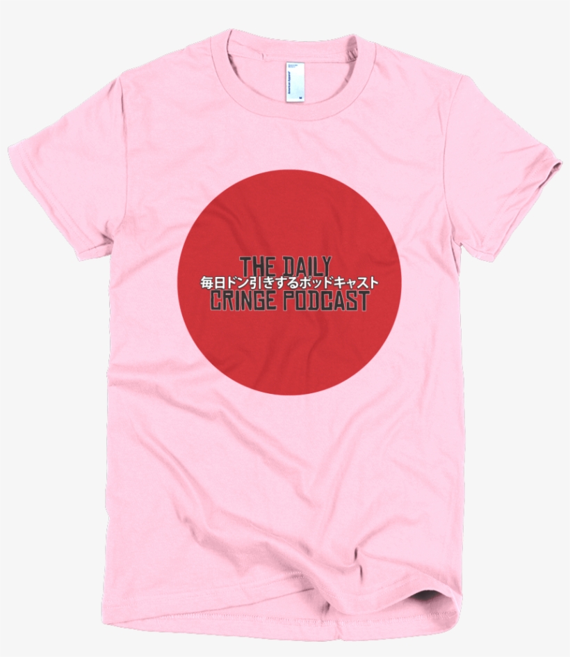 Women's Daily Cringe Podcast American Apparel Tee, transparent png #7453720