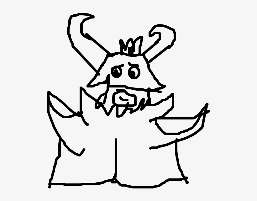 Asgore, transparent png #7454673