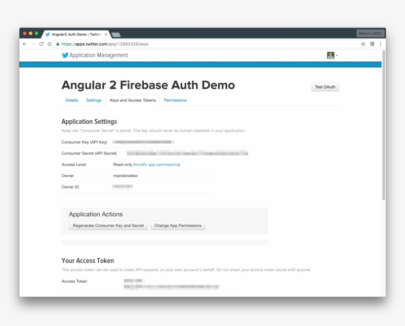 Twitter Application Settings, transparent png #7456008