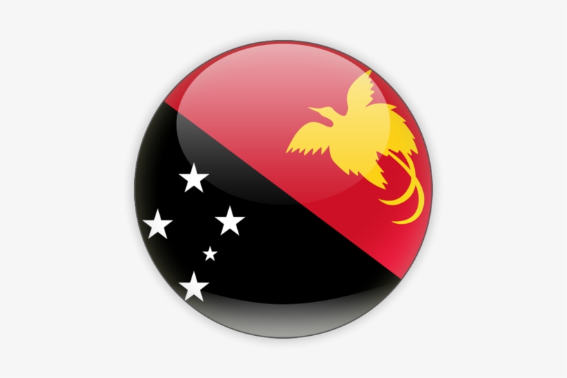 Papua New Guinea Flag Icon, transparent png #7457352