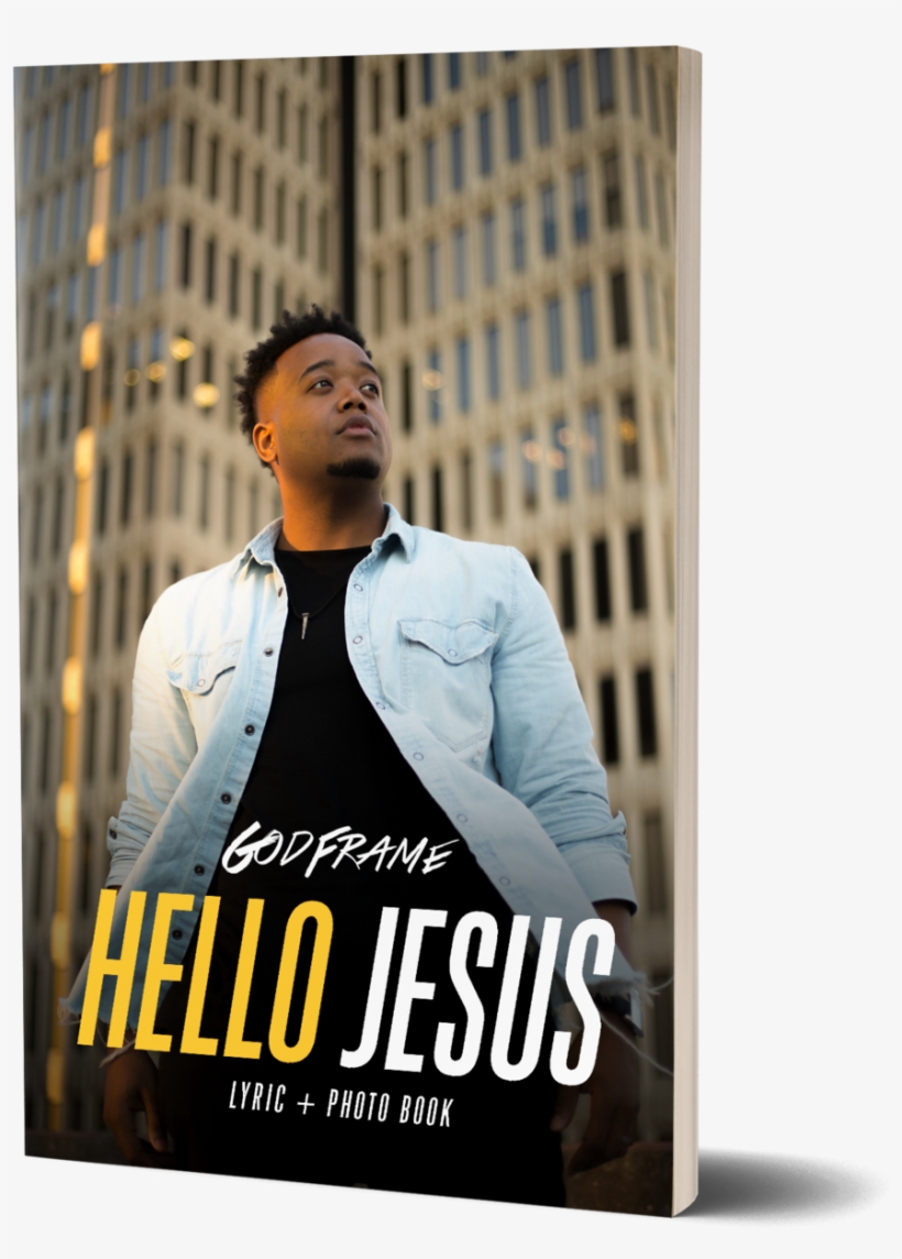 Hello Jesus Lyric,photo Book Mockup, transparent png #7458909