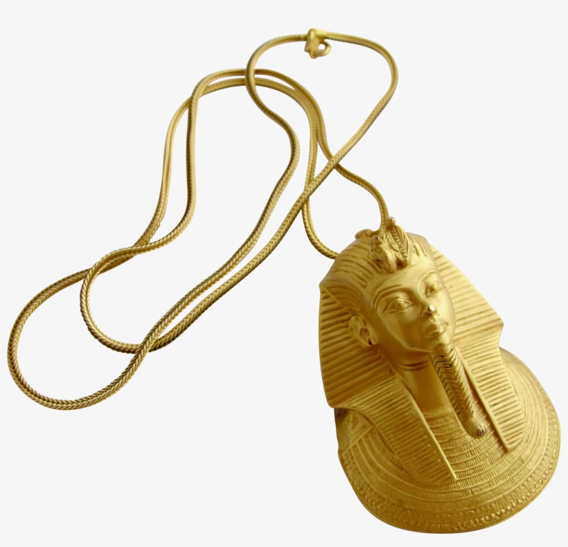 Vintage Mma King Tut Death Mask Pendant, transparent png #7458911