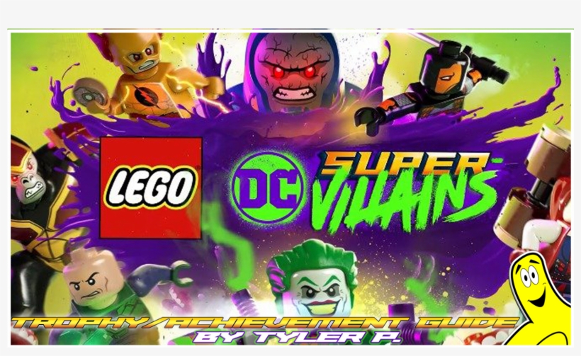 Lego Dc Super-villains Trophy/achievement Guide, transparent png #7462825