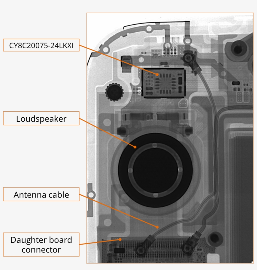 The Next Detail X Ray Image We Took Shows The Top Right, transparent png #7463059