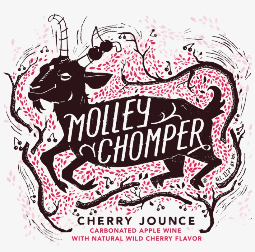 Cherry Label Front, transparent png #7465069