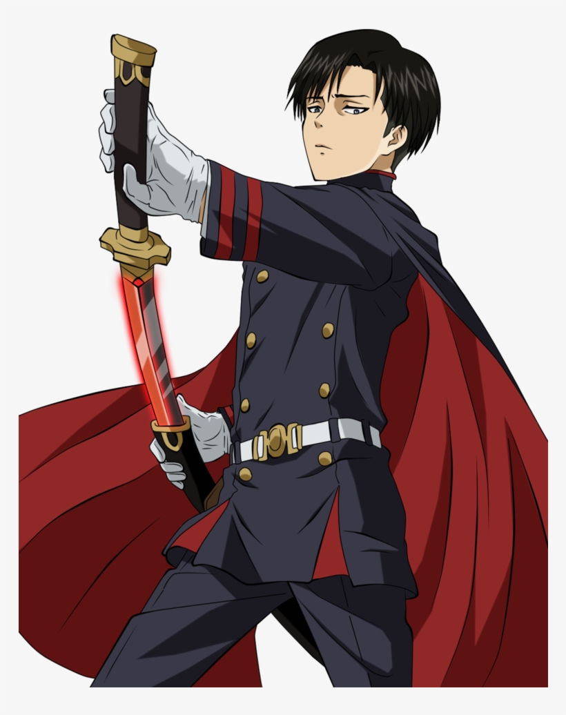 Owari No Seraph, Levi Ackerman, Shingeki No Kyojin,, transparent png #7467539