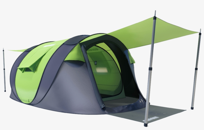4 Man Cinch Pop Up Tent, transparent png #7468158