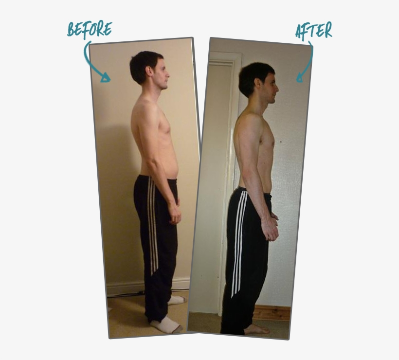 James P Before And After Copy, transparent png #7469322