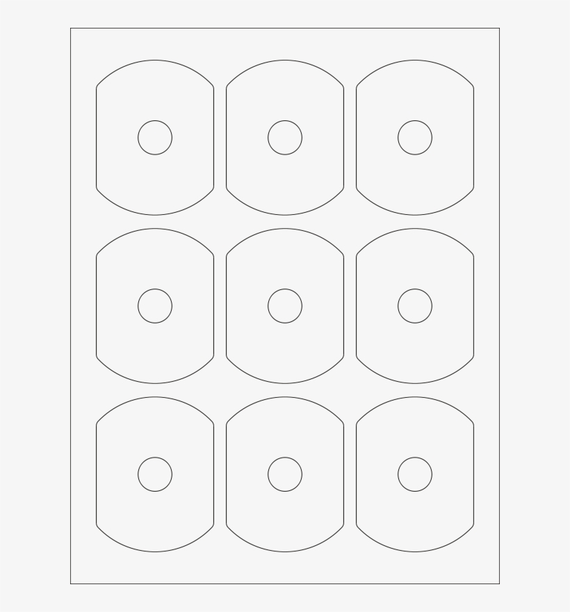 Cd Template Png, transparent png #7471768