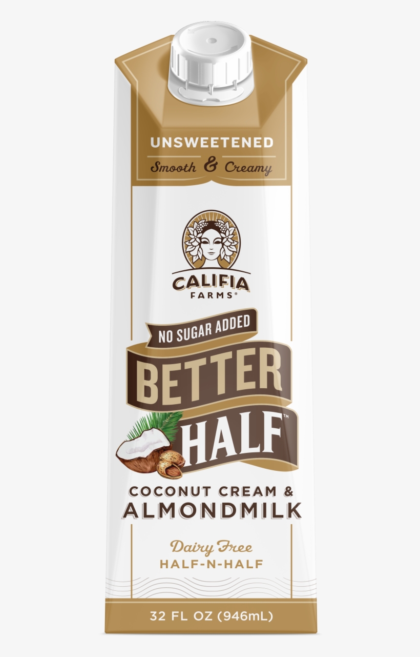Unsweetened Better Half, 32oz, transparent png #7474112