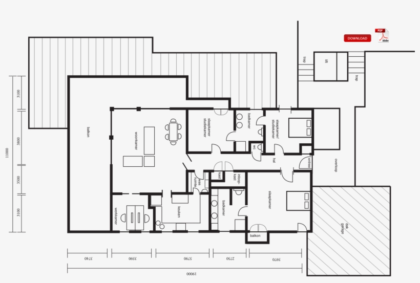 Floor Plan, transparent png #7474828